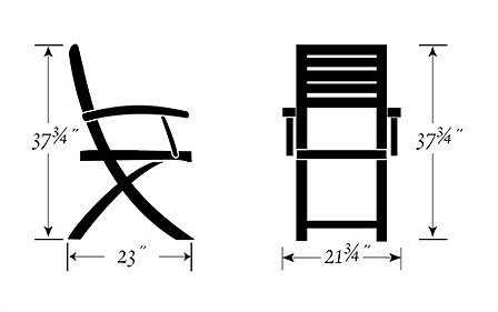 Somerset Folding Armchair