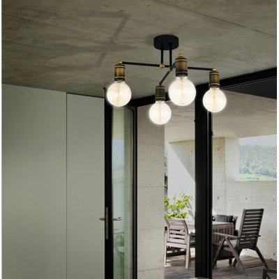 Geno Semi Flush Mount