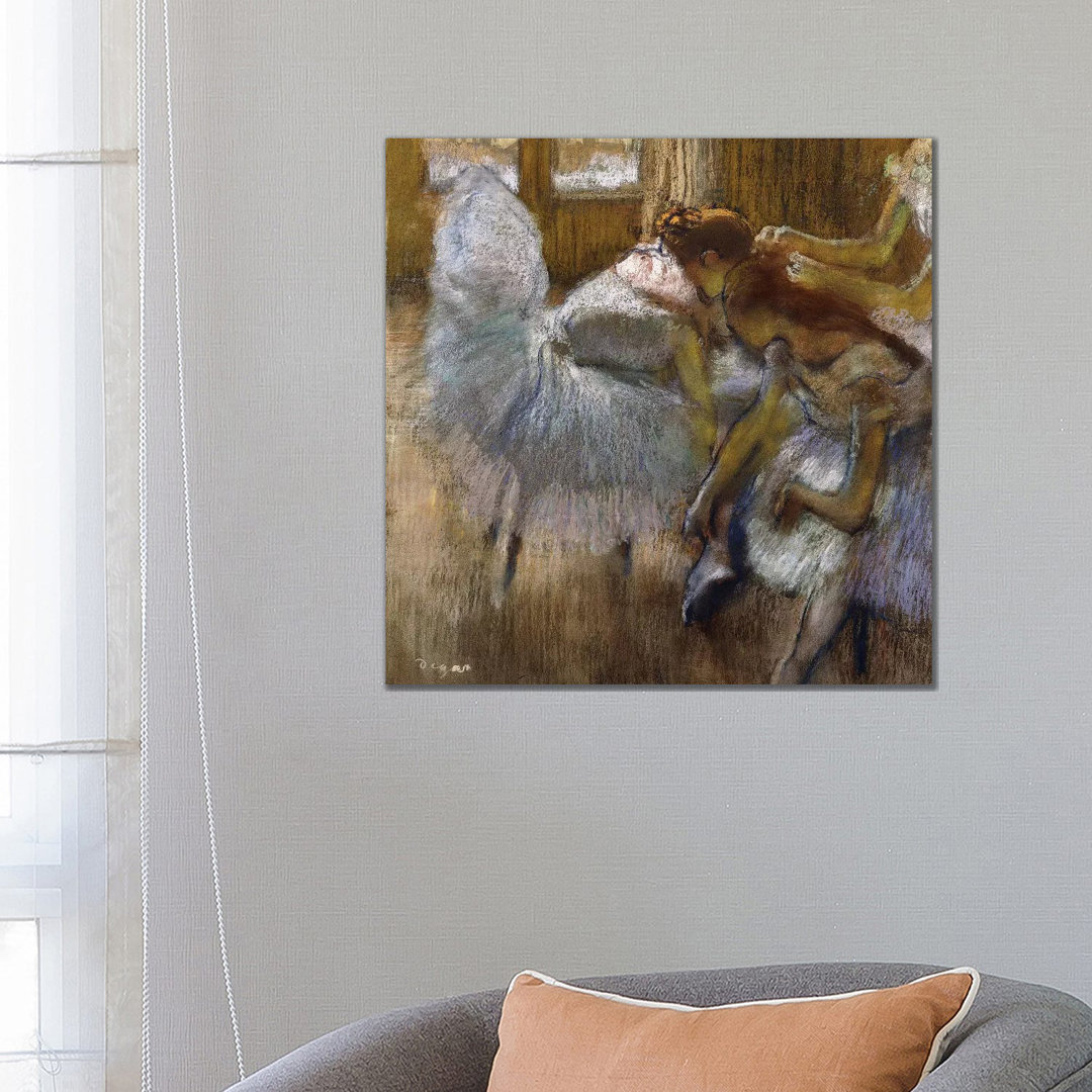 Dancers At Rest, C.1885 by Edgar Degas - Wrapped Canvas Painting