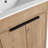 24.09'' Single Bathroom Vanity with Ceramic Top-94416403-94416404