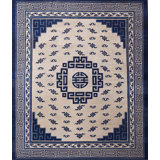 Antique Chinese - Mongolian Chinese Knotted Rug