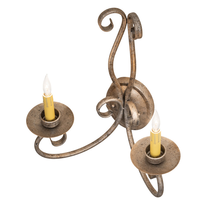 Phillipe 2 - Light Candle Wall Light