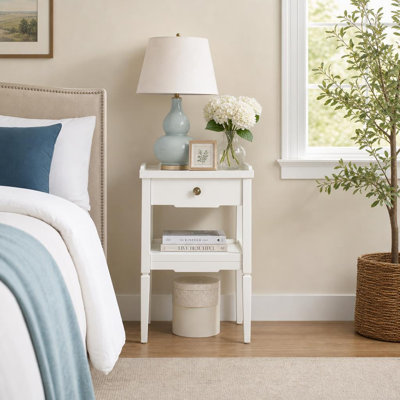 1-Drawer Bedroom Nightstand