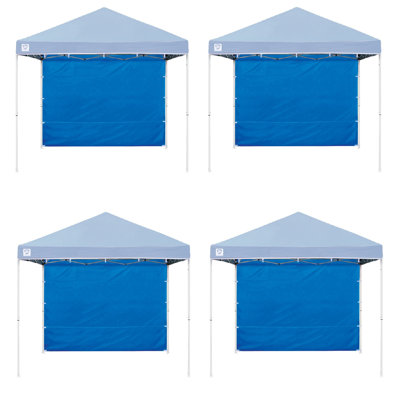 Z-Shade Blue Fabric Side Wall for Canopy