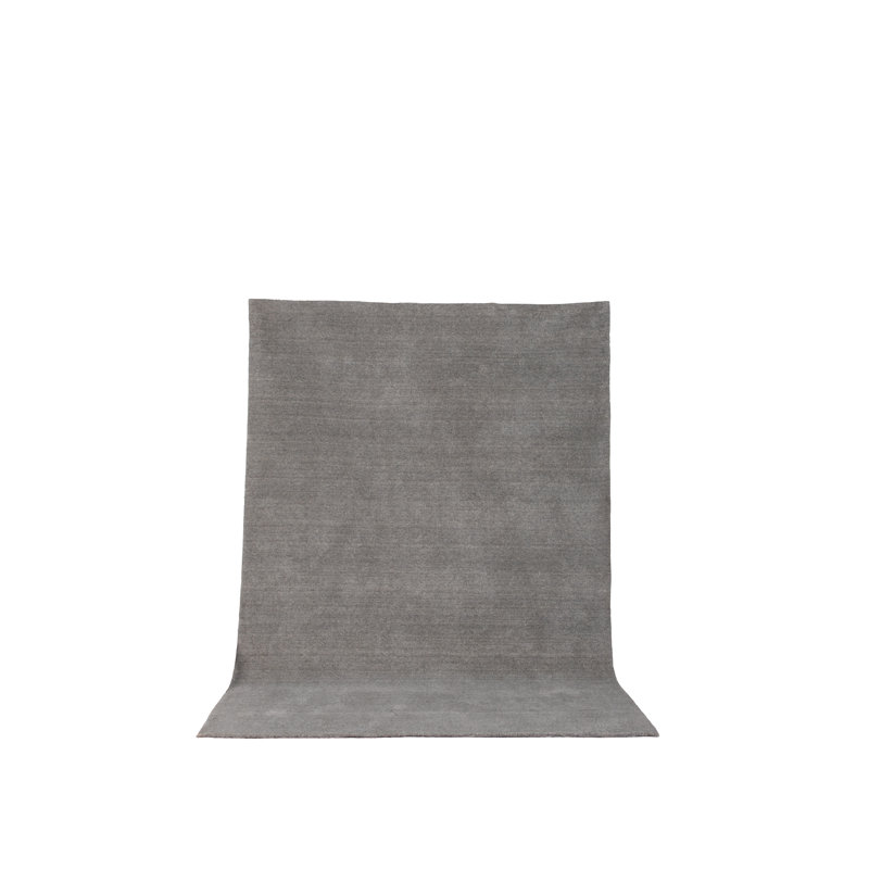 Geiser Hand Woven Wool Grey Indoor Rug, Rectangle 202 x 300cm