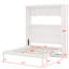 Lit escamotable mural peu encombrant avec tablettes intégrées-1584357568
