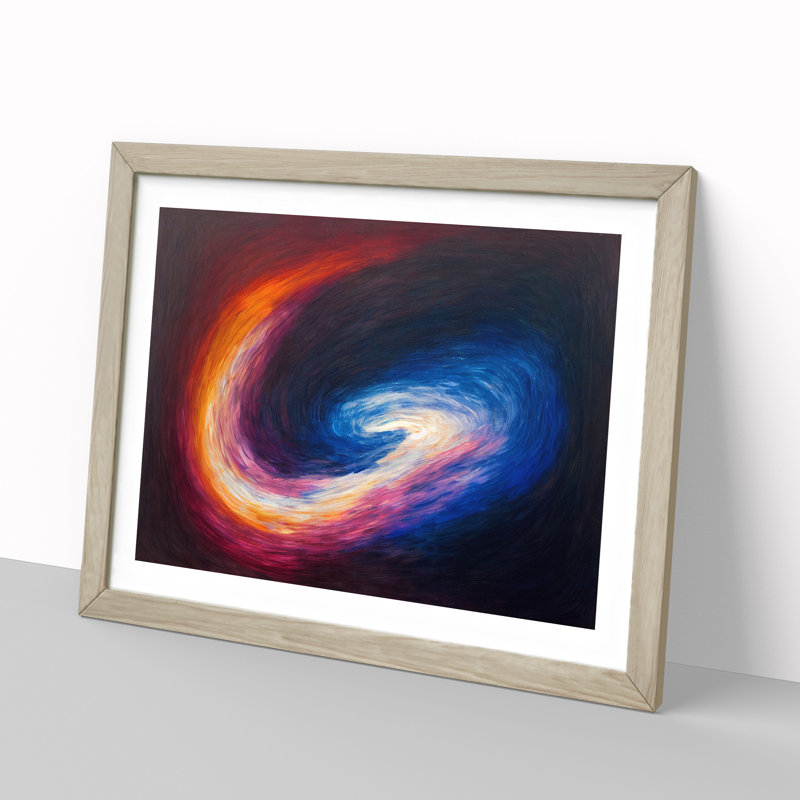 Captivating Galaxy Vol.4 - Framed Print, Oak, 34cm H x 46cm W x 2cm D