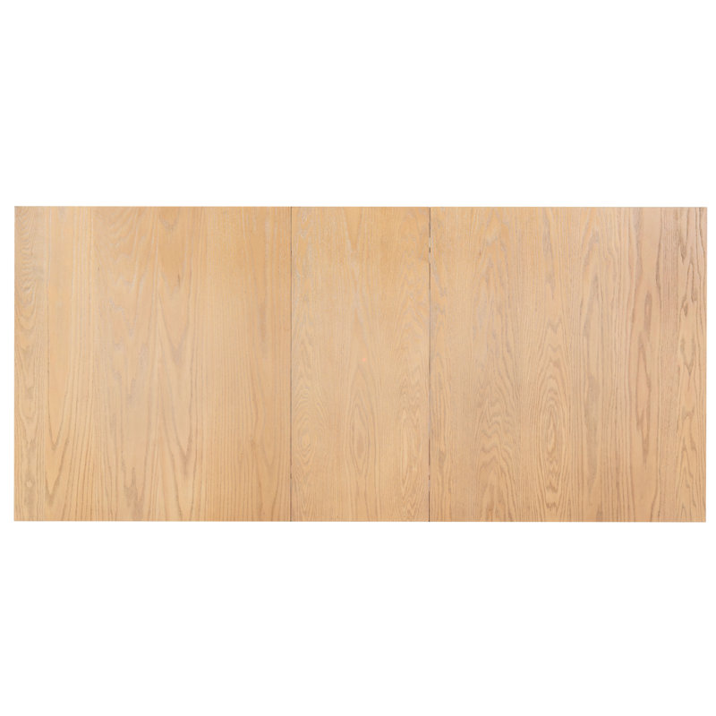Desmond Extendable Wood Dining Table, Natural