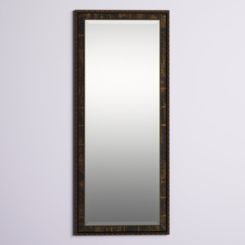 Angilique Solid Wood Flat Mirror, 71" H x 31" W