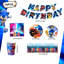 Sonic Birthday Party Decoration Tableware Set, 70 Pcs Sonic Party Supplies