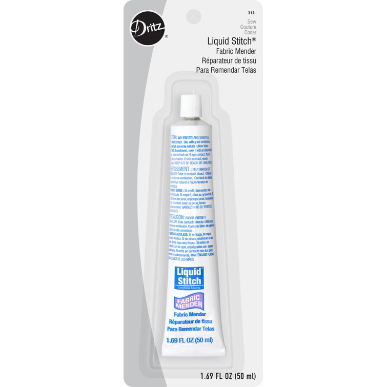 Dritz No Sew Glue -Dry Cleanable-2 Ounces