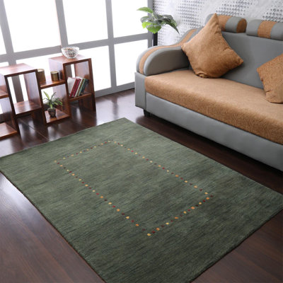 Tapis écologiques en laine nouée à la main Yehuda