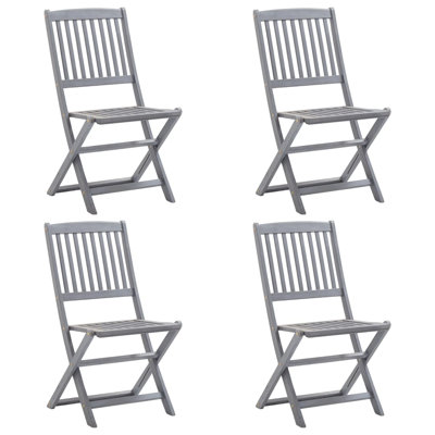 Fransen Folding Patio Dining Side Chair
