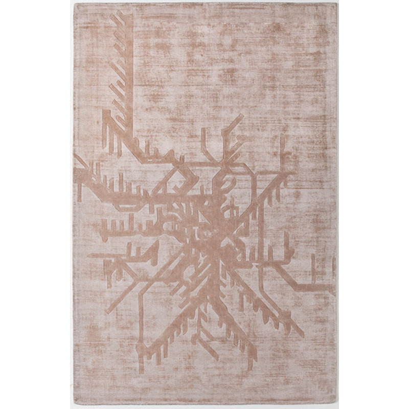 Solid Colour Hand Woven Area Rug, Rectangle 170 x 240cm