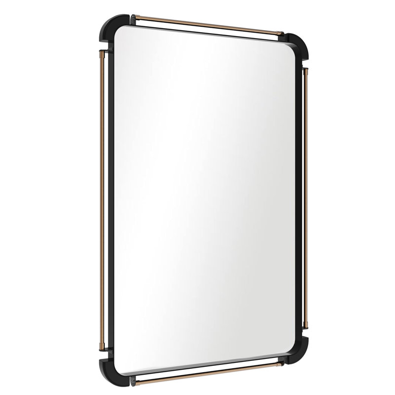 Montell Metal Rectangle Wall Mirror
