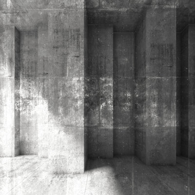 " Grungy Concrete Wall "
