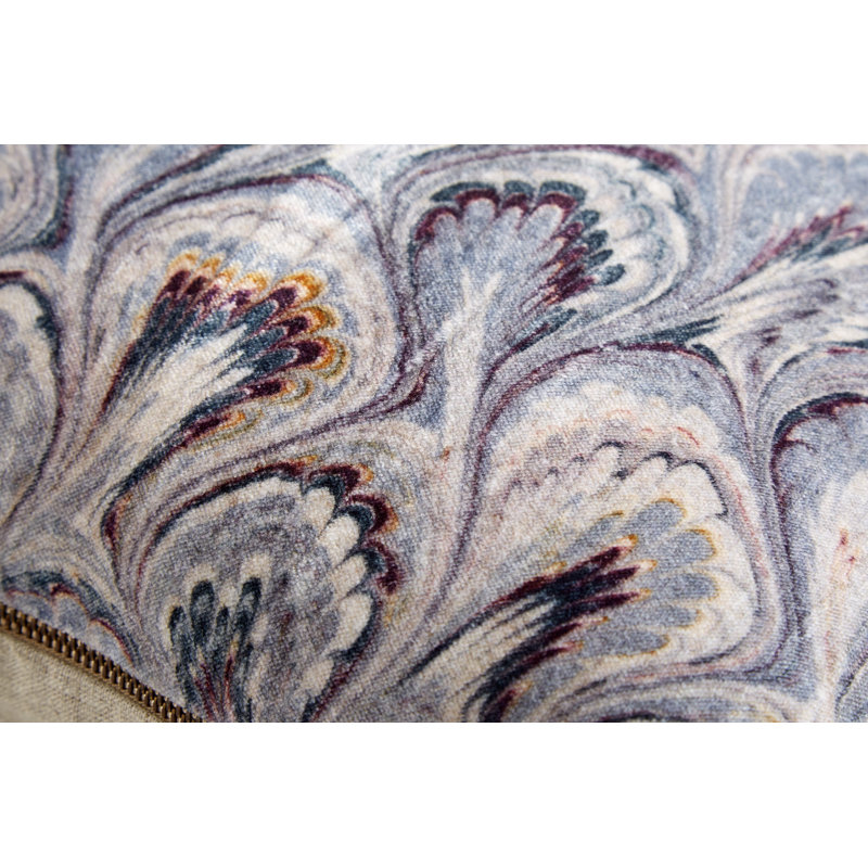 OREILLER VELVET WILDE LAVANDE 12 po x 16 po