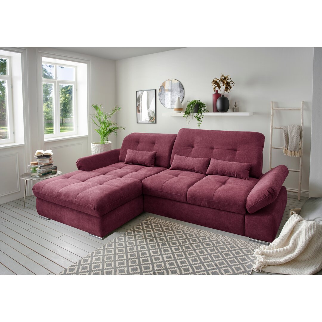 Ecksofa Portwood mit Bettfunktion