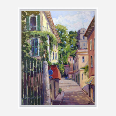 Balcony Print by John Beard