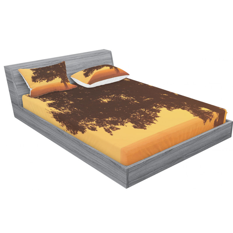 Microfiber Sheet Set, Full Sheet Set with Fitted Sheet