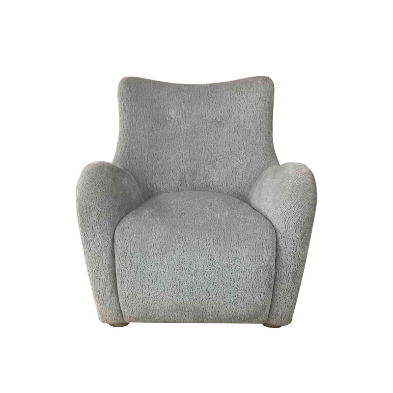 Chaise d'appoint pivotante en tissu