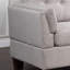 Canapé modulaire, canapé modulaire moderne en lin gris de 97 po-1634276311