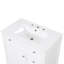 Meuble-lavabo de 30 po avec comptoir d'évier, meuble-lavabo avec porte et deux tiroirs, panneaux de fibres à densité moyenne, bois massif, un ensemble, meuble-lavabo-229533092