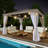 Erommy 12 Ft. W x 12 Ft. D Aluminum Patio Gazebo, PRO Premium Gazebo