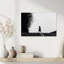 Solitary Uphill Journey Dramatic Minimalist Abstract Landscape Architecture Wall Art Print by Jan Monkiewicz - Wrapped Canvas Print-2117610211