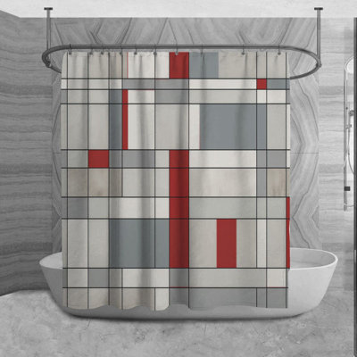 Kryslin Microfiber Shower Curtain