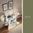 55.9" Modern Luxe Full-Body Mirror Entryway Table With Trapezoid Base – 360° Reflective Console Table, Sturdy Wooden Frame, Scratch-Resistant Design & Open Storage For Hallway, Living Room, Staircase