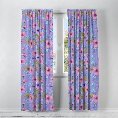 Semi Sheer Curtain Pair