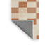 Tapis beige à carreaux lavable à la machine-1590683288