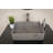 Eden Bath 14.75'' Gray Stone Rectangular Bathroom Sink