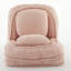 Lit pour chien humain, canapé paresseux à 5 positions réglables, position assise / couchée / pliable / complet pour la chambre à coucher et le salon, conception peu encombrante, couleur rose, fabriqué en polyester et mousse-781770313
