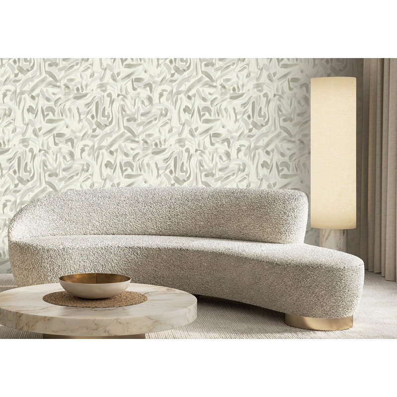 Confetti 10m x 60cm Wallpaper Roll, Cream