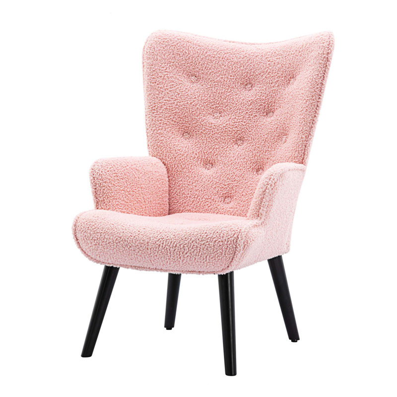 Fauteuil rembourré, Ourson rose