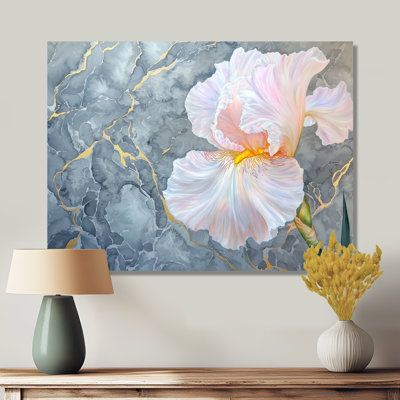 Pink Glowing Symphony Of Iris II - Irises Wall Décor