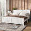 Lit plateforme en bois massif avec lattes de soutien, structure solide, aucun sommier tapissier requis, conception peu encombrante-1453791460-1453791480