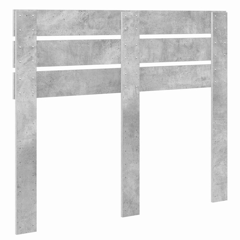 Headboard, EU Double - 135 x 200 cm, Concrete Grey