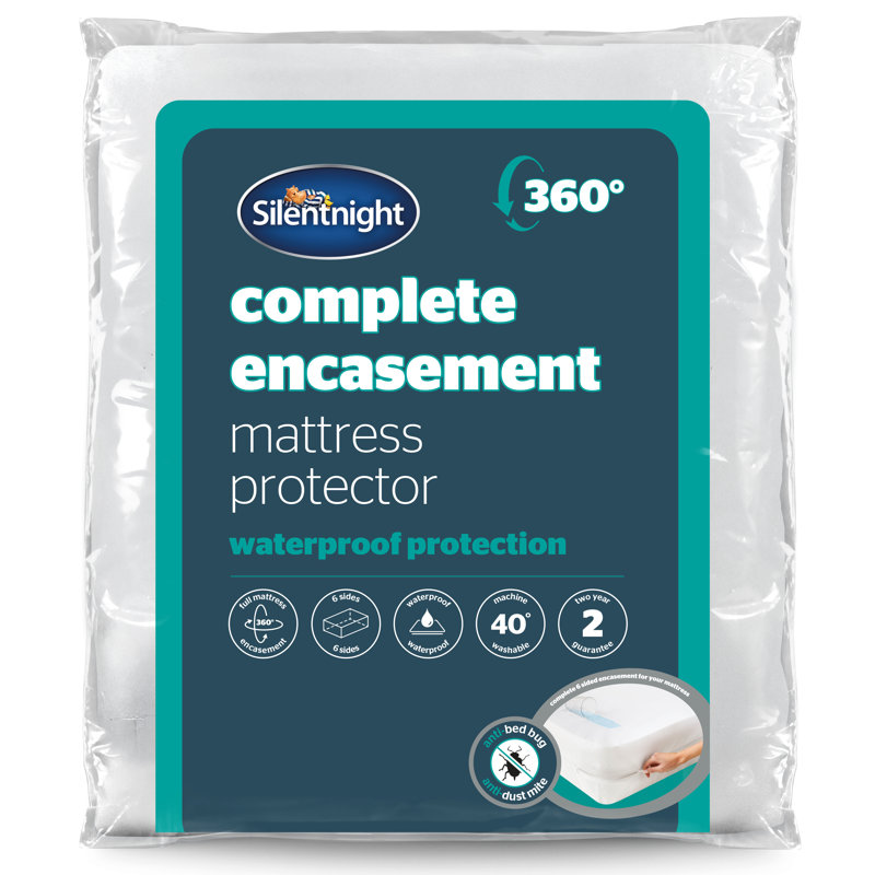 Silentnight Complete Mattress Encasement Protector, Double (4'6)