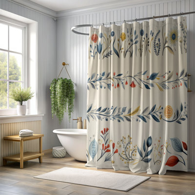 Rideau de douche Ajnesh