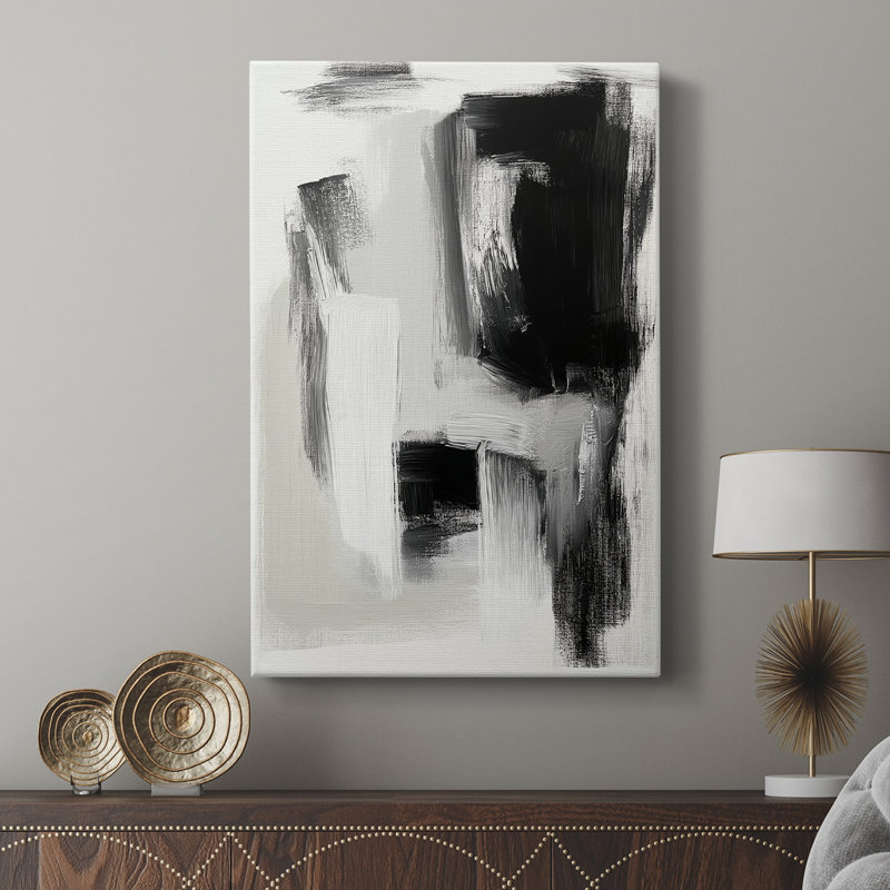 Série ABSTRACT DCCLxx - Cavas de galerie sur mesure, H 18 po x l 12 po