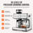 15 Bar Espresso Machine with Built-in Grinder, PID Control & Milk Frother