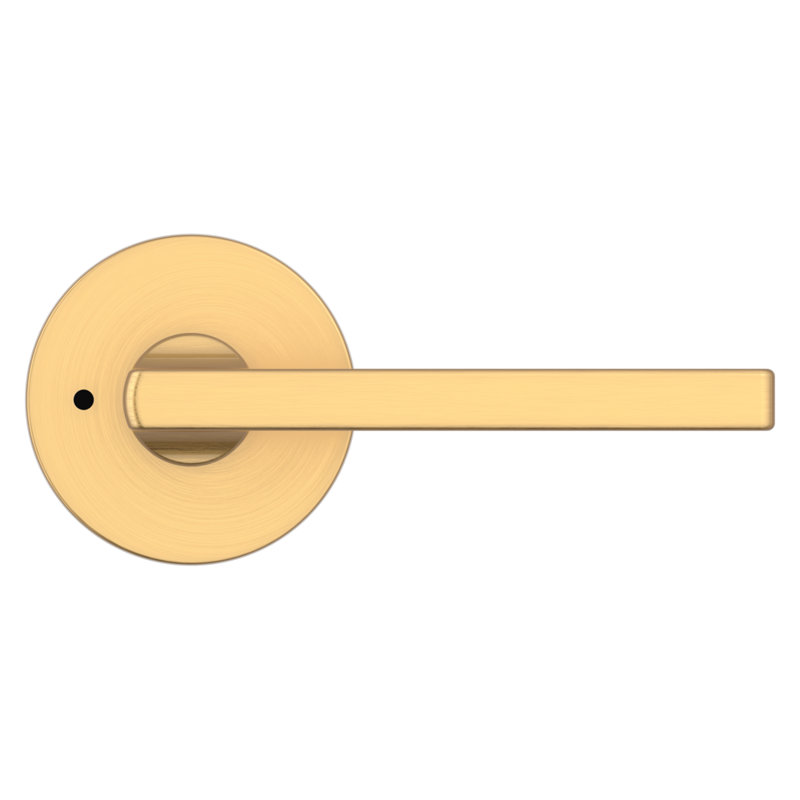 Lifetime (PVD) Satin Brass Privacy Door Lever