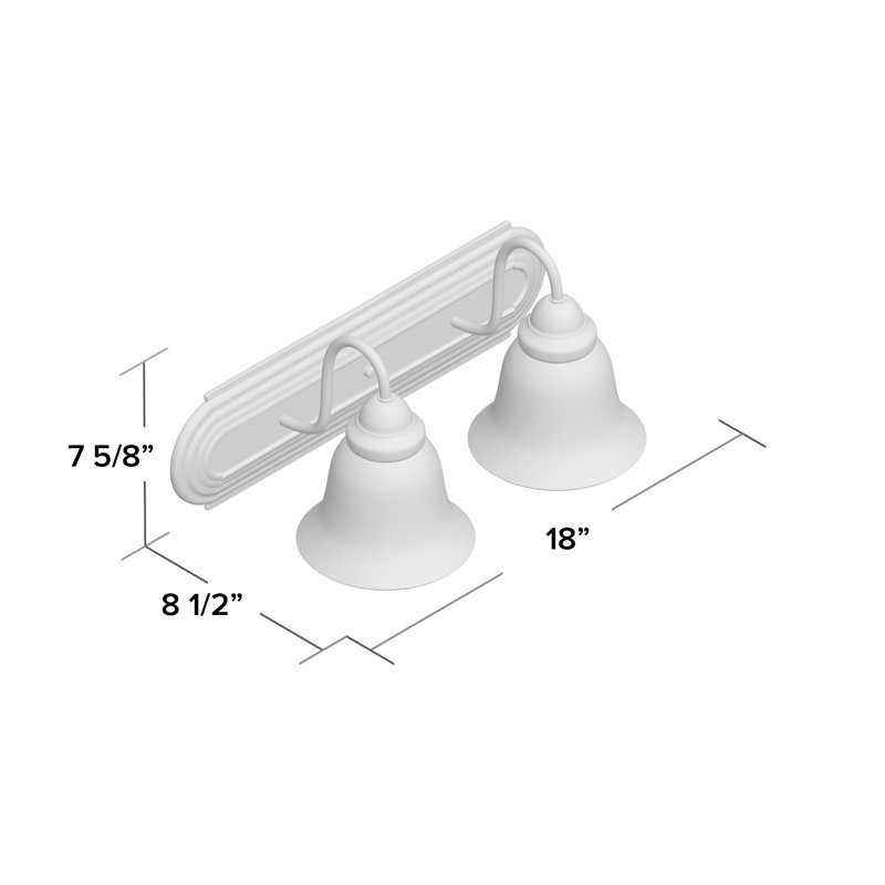 Turcotte 2 - Light Dimmable Vanity Light, 100 Watt