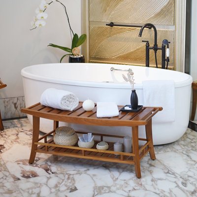 Knudsen 42'' W Teak Shower Bench