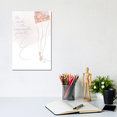 Impossibly Possible by Anna Quach - Wrapped Canvas Gallery-Wrapped Canvas Giclée