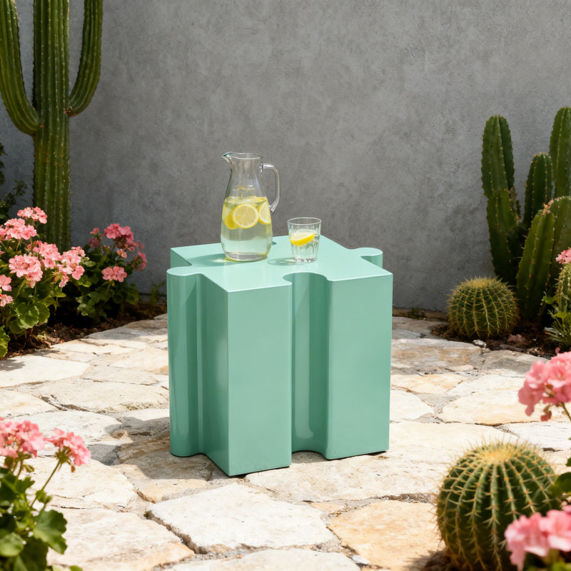 Table d'appoint Rofev, Vert