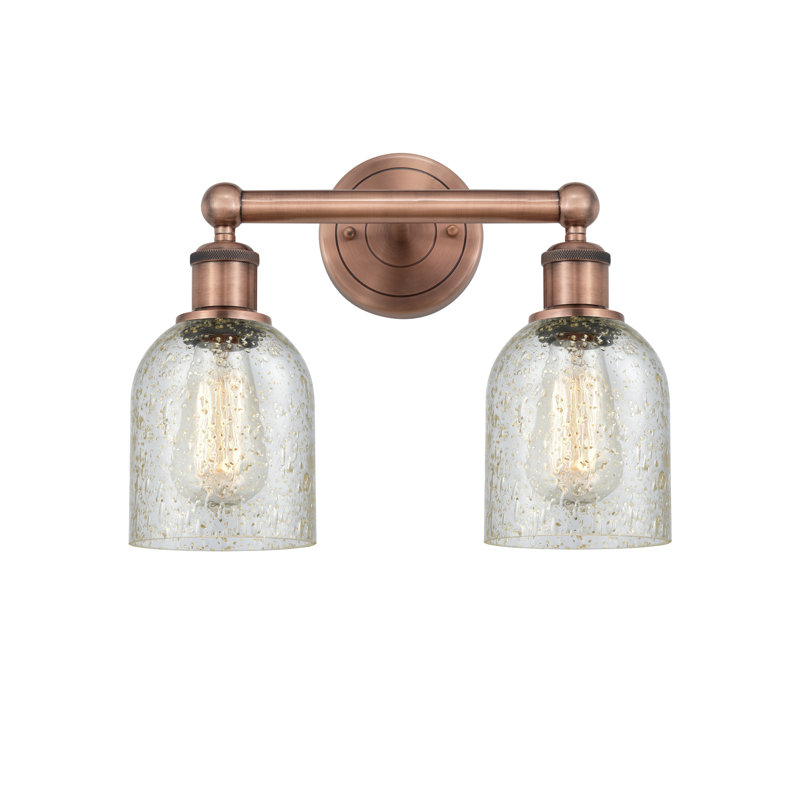 Reiko 2 - Light Dimmable Vanity Light, Mica, Antique Copper